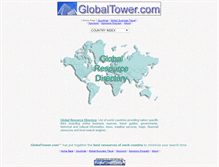 Tablet Screenshot of globaltower.com